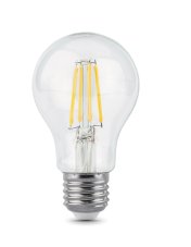 Лампа светодиодная LED 10вт,230в,Е27,FILAMENT,теплый Gauss